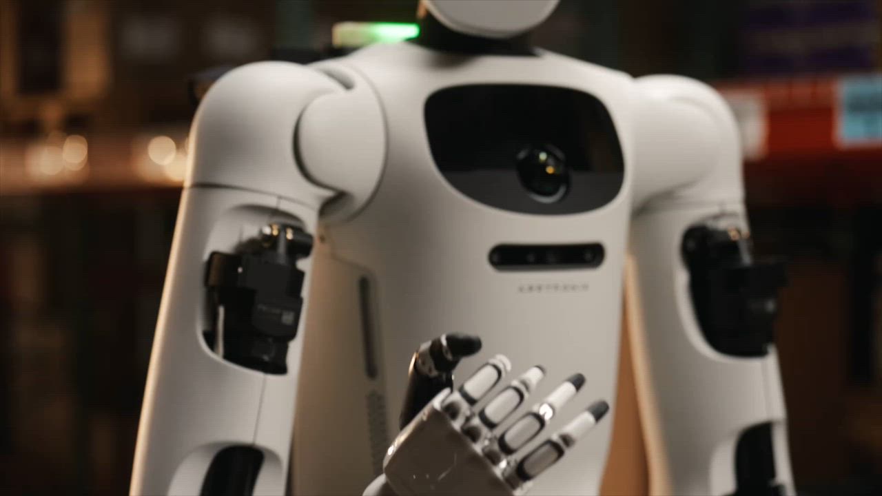 Apptronik humanoid robot in a workplace