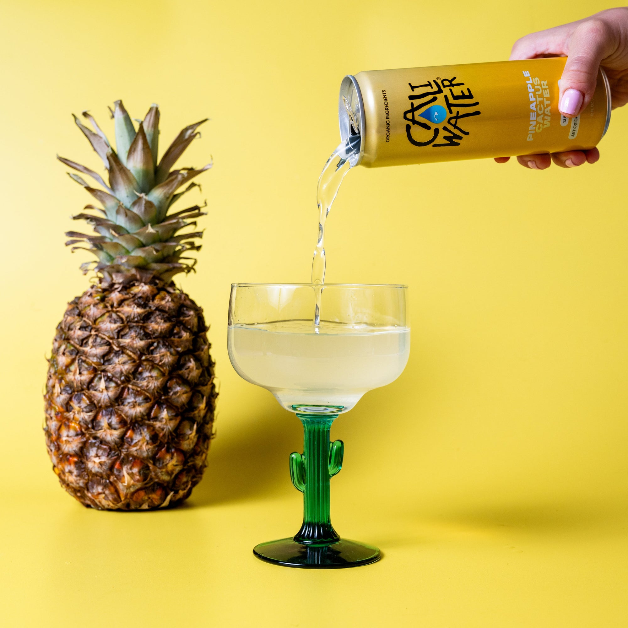 Caliwater drink recipe and mixer photography