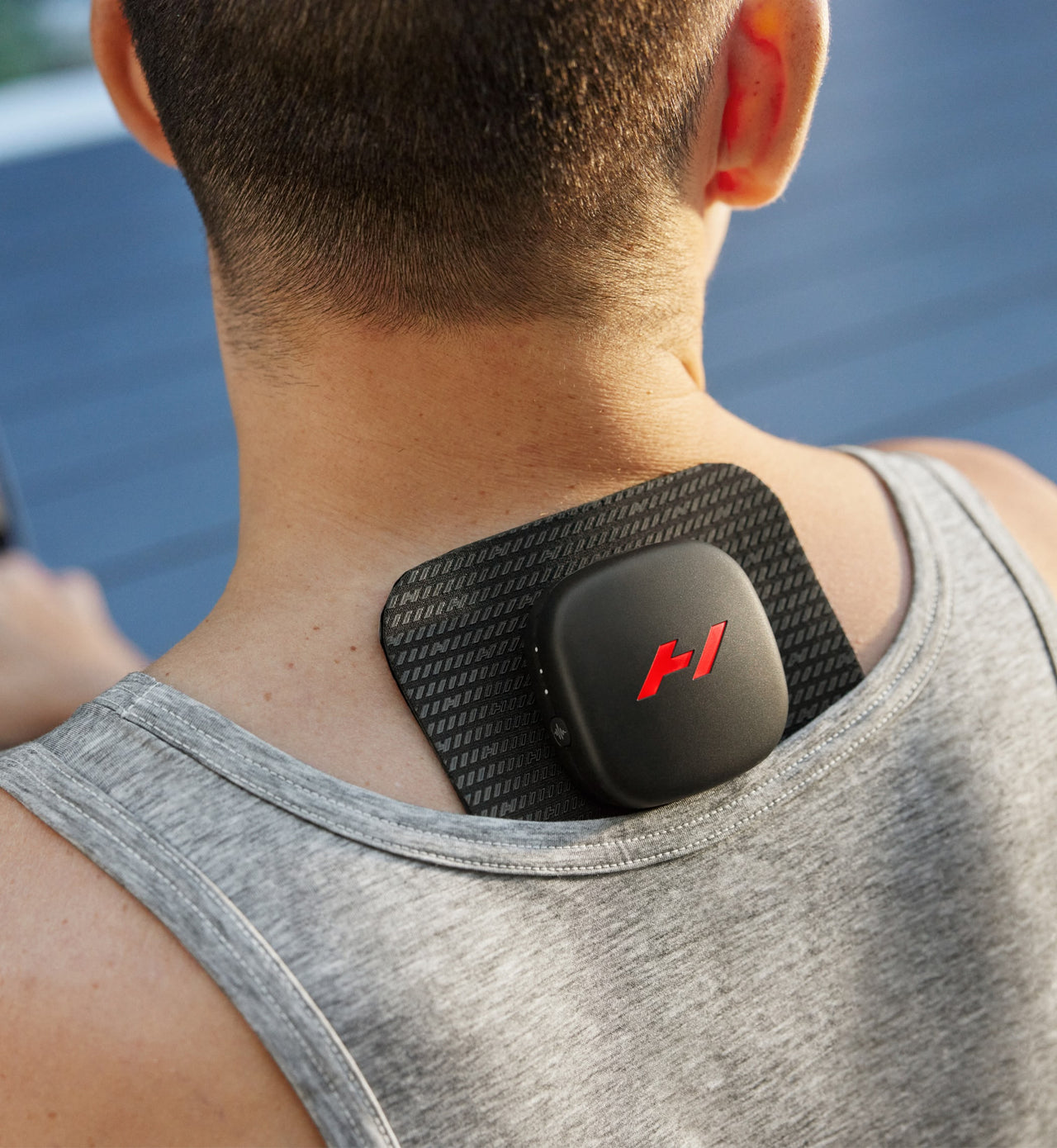 Venom Go device worn near the neck