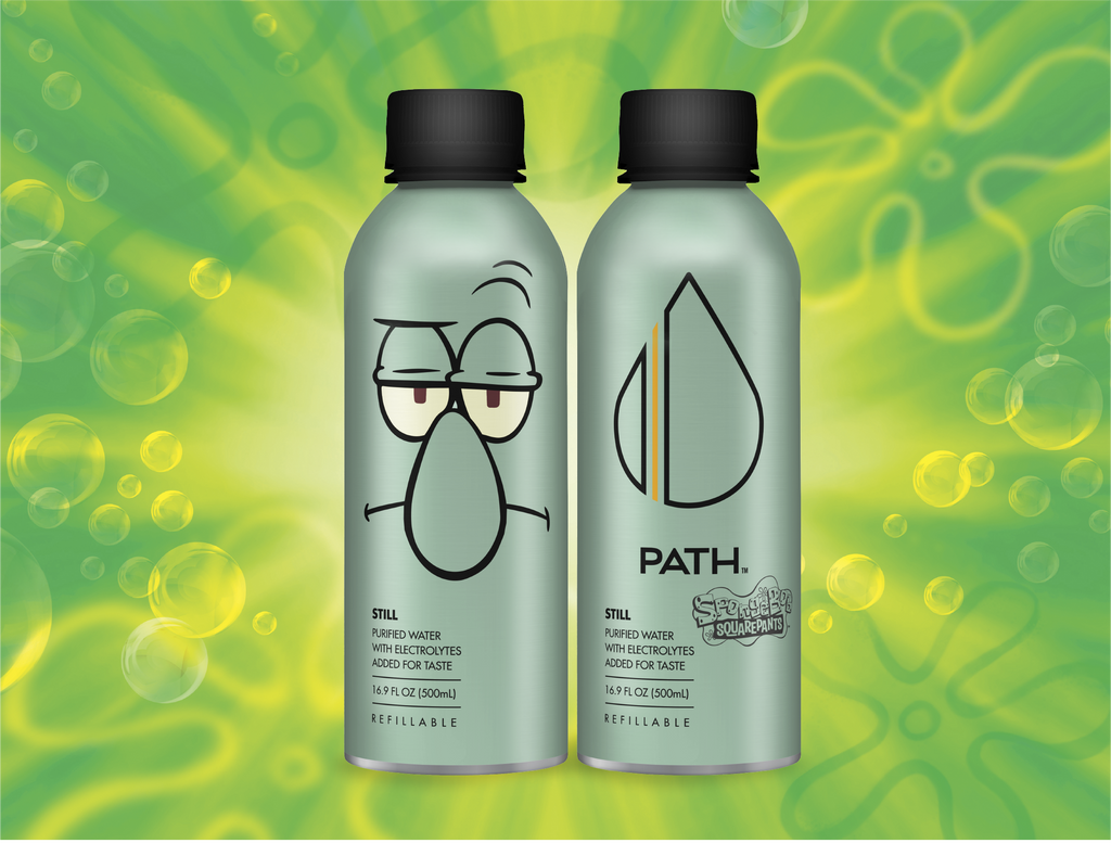 Squidward PATH Bottle